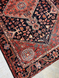 Antique Persian Hamadan 4x7