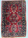 Persian Deep Red Sarouk 2x3