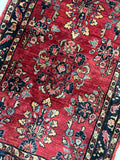 Persian Deep Red Sarouk 2x3